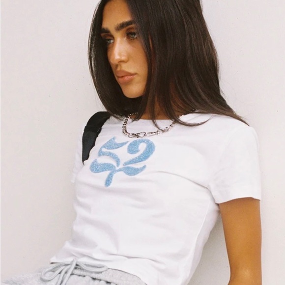 Princess Polly Tops - Princess Polly Organic Cotton Take Care Baby Tee Sz 0.